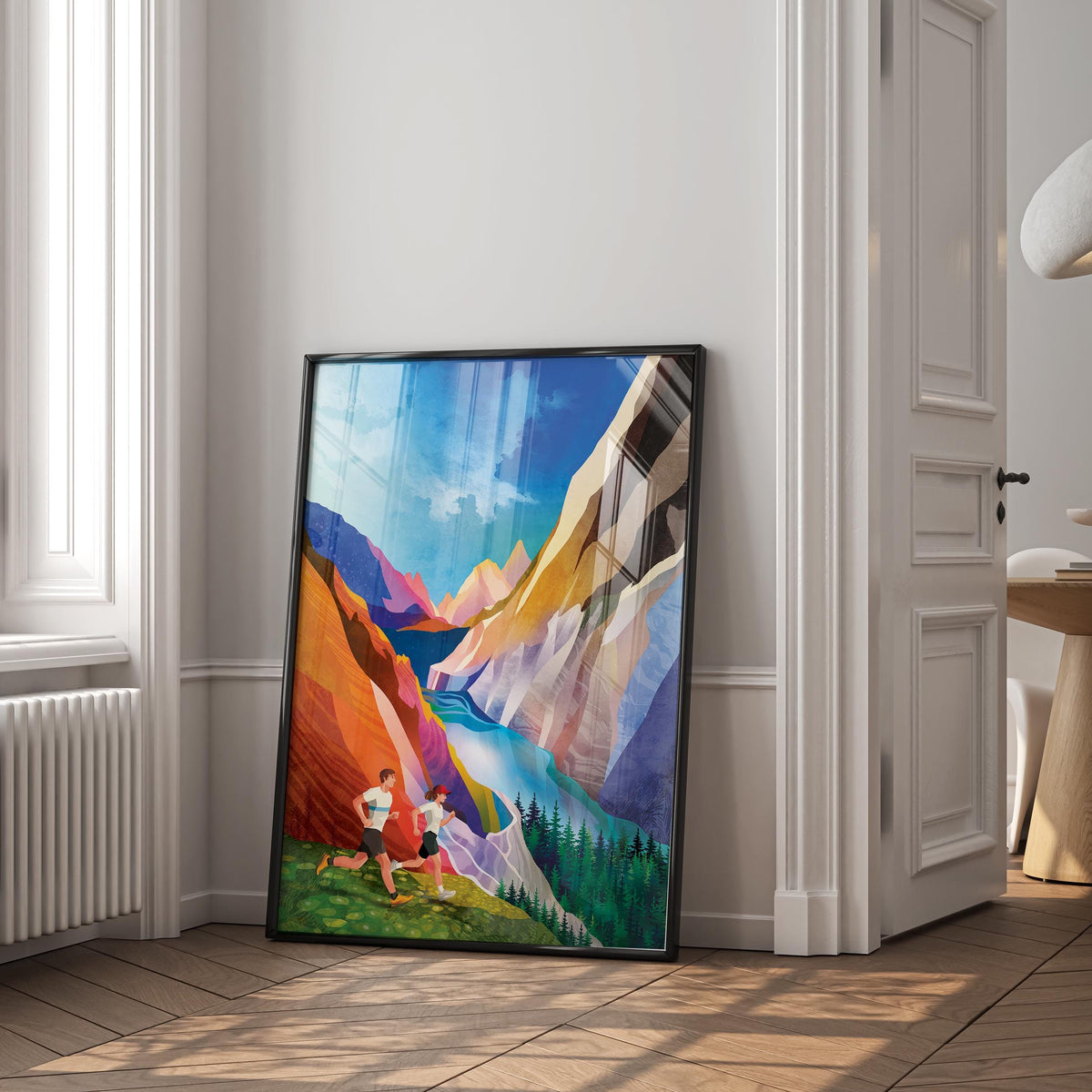 Mountain Trail Runners | Fine Art Print