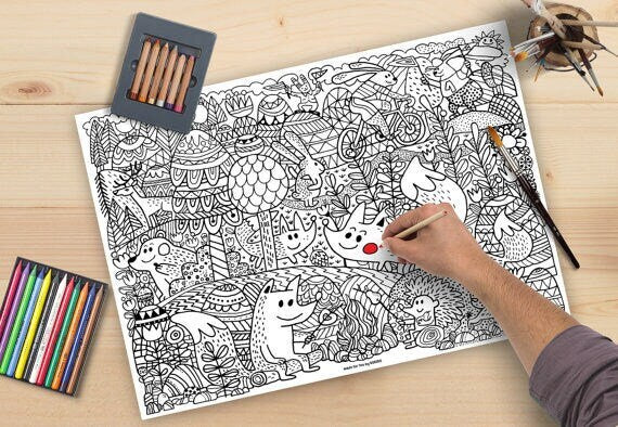 COLOURING PAGES