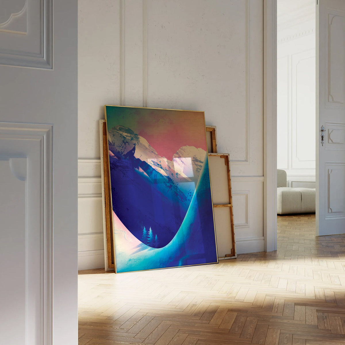 Winter Serenity Fine Art Print | Mountain Landscape