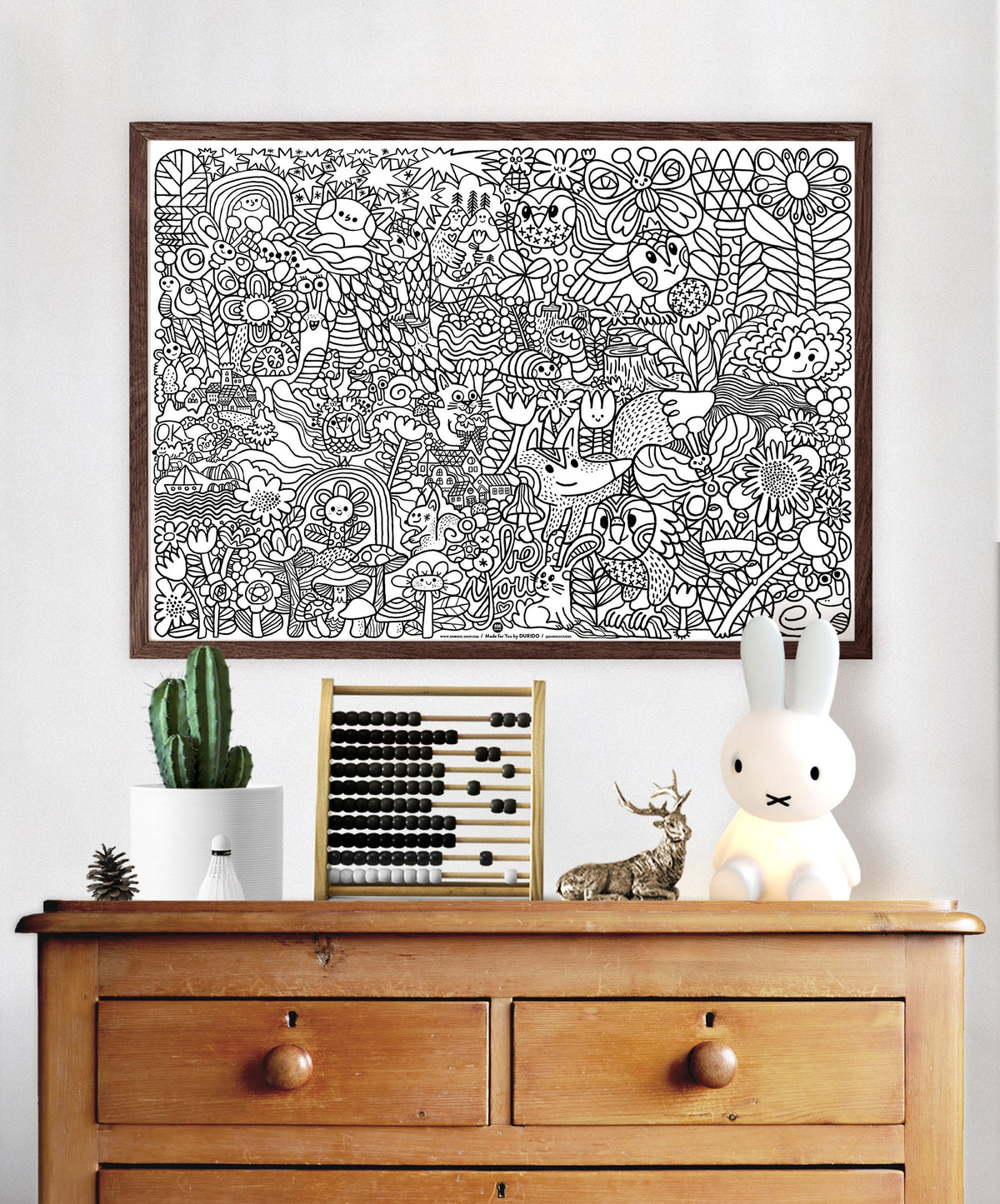 Big Coloring Page for Kids | Giant A2 Colouring Poster