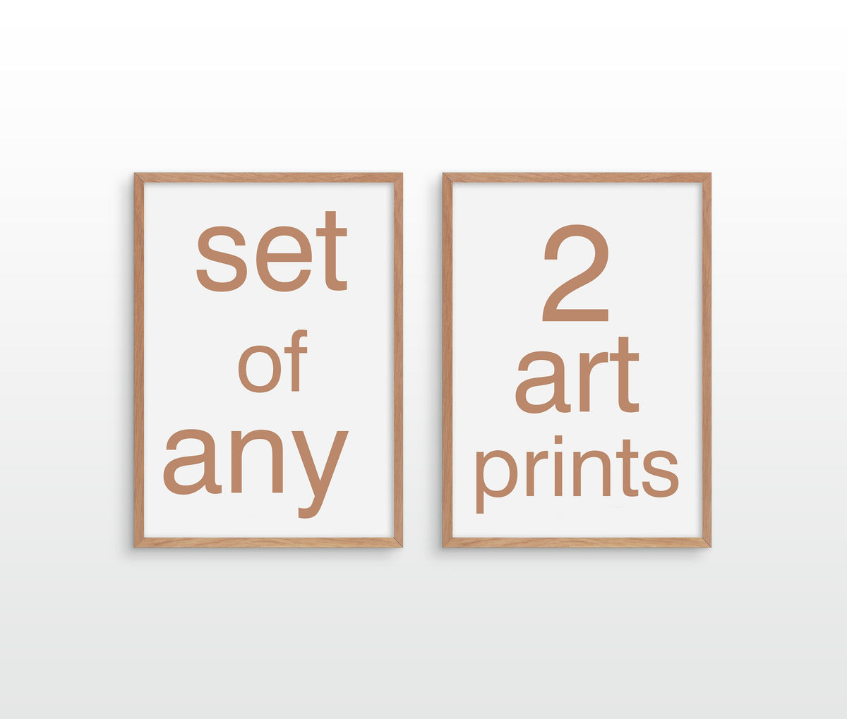 Choose Your Own Art Prints | Set of 2 Fine Art Prints.