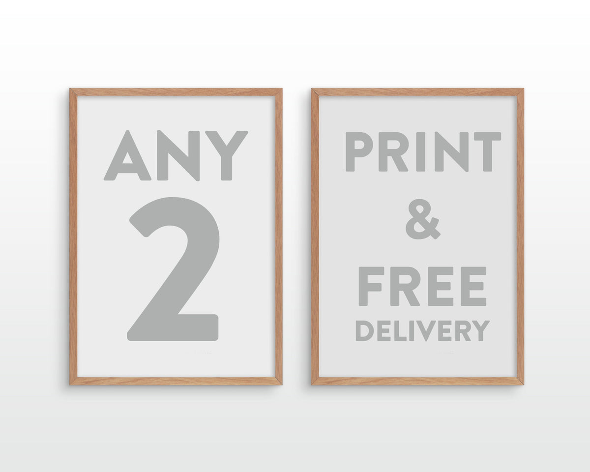 Choose Your Own Art Prints | Set of 2 Fine Art Prints.
