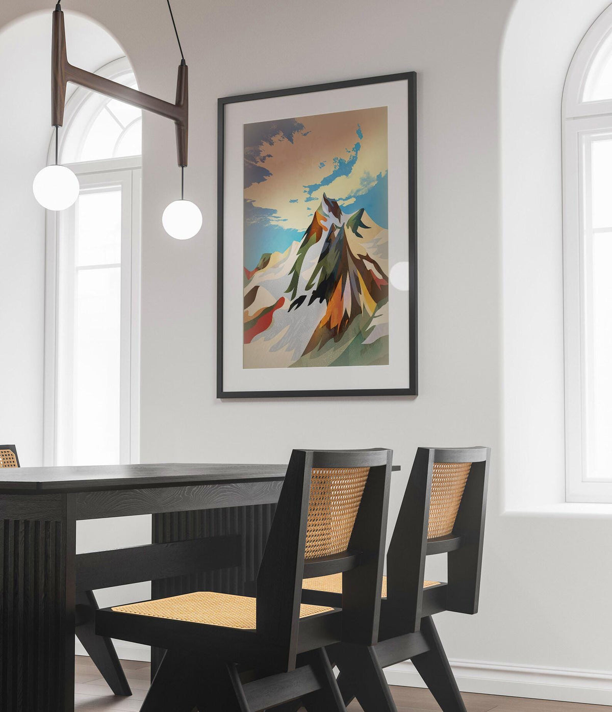 Mighty Mountain Art Print | Fine Art Mountain Landscape Wall Art