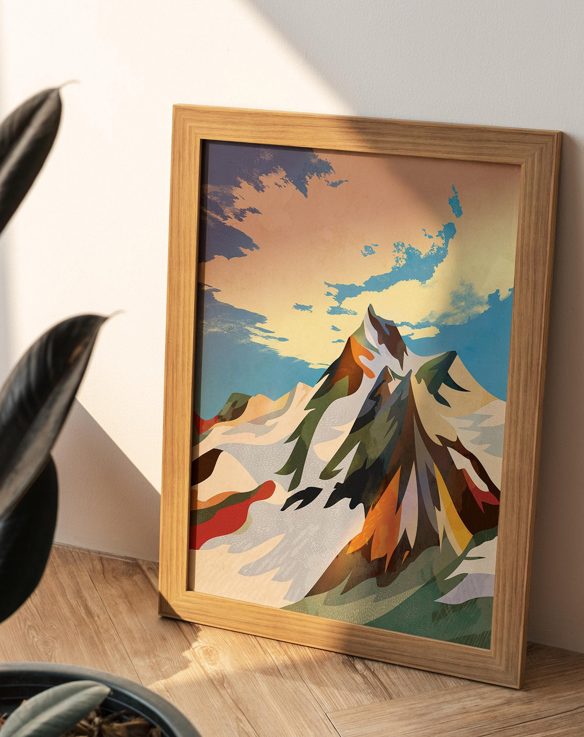 Mighty Mountain Art Print | Fine Art Mountain Landscape Wall Art