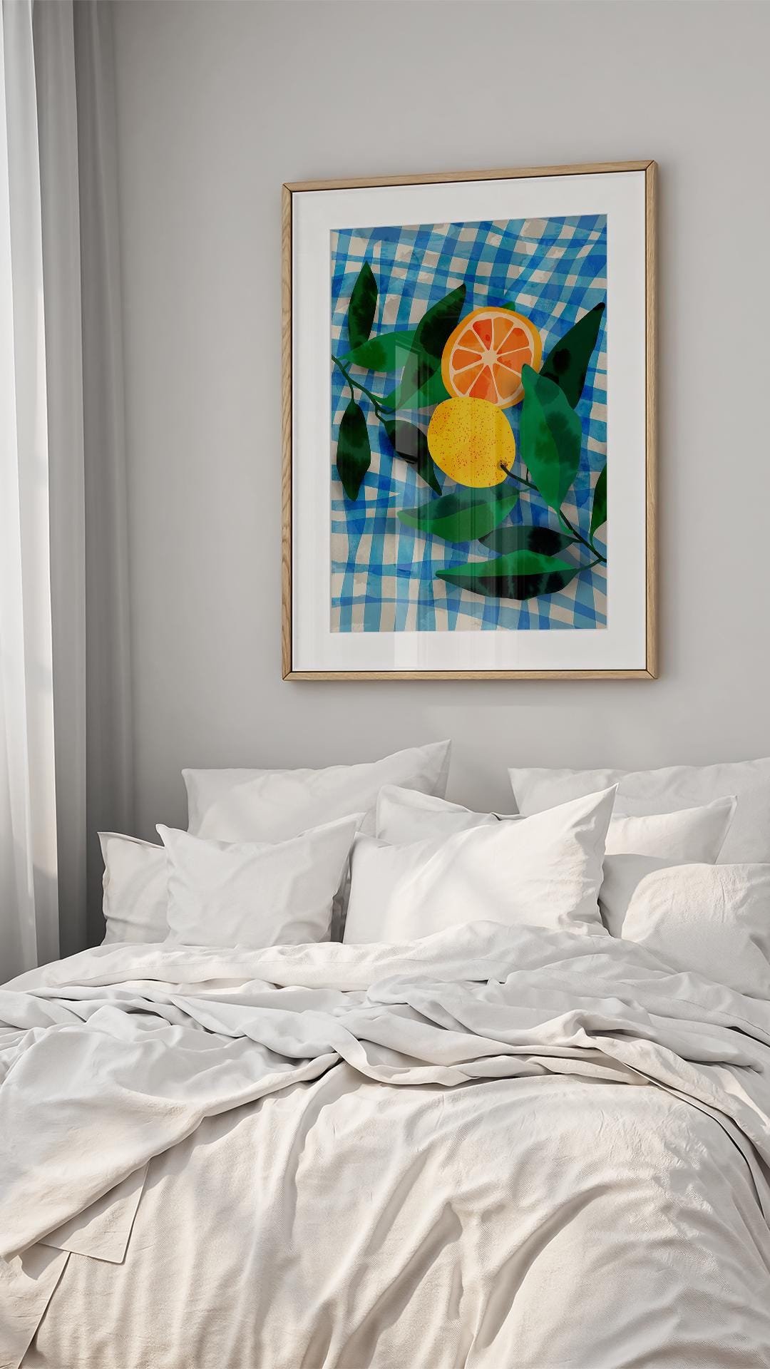 Summer Lemons Fine Art Print | Colorful Fruit Wall Art