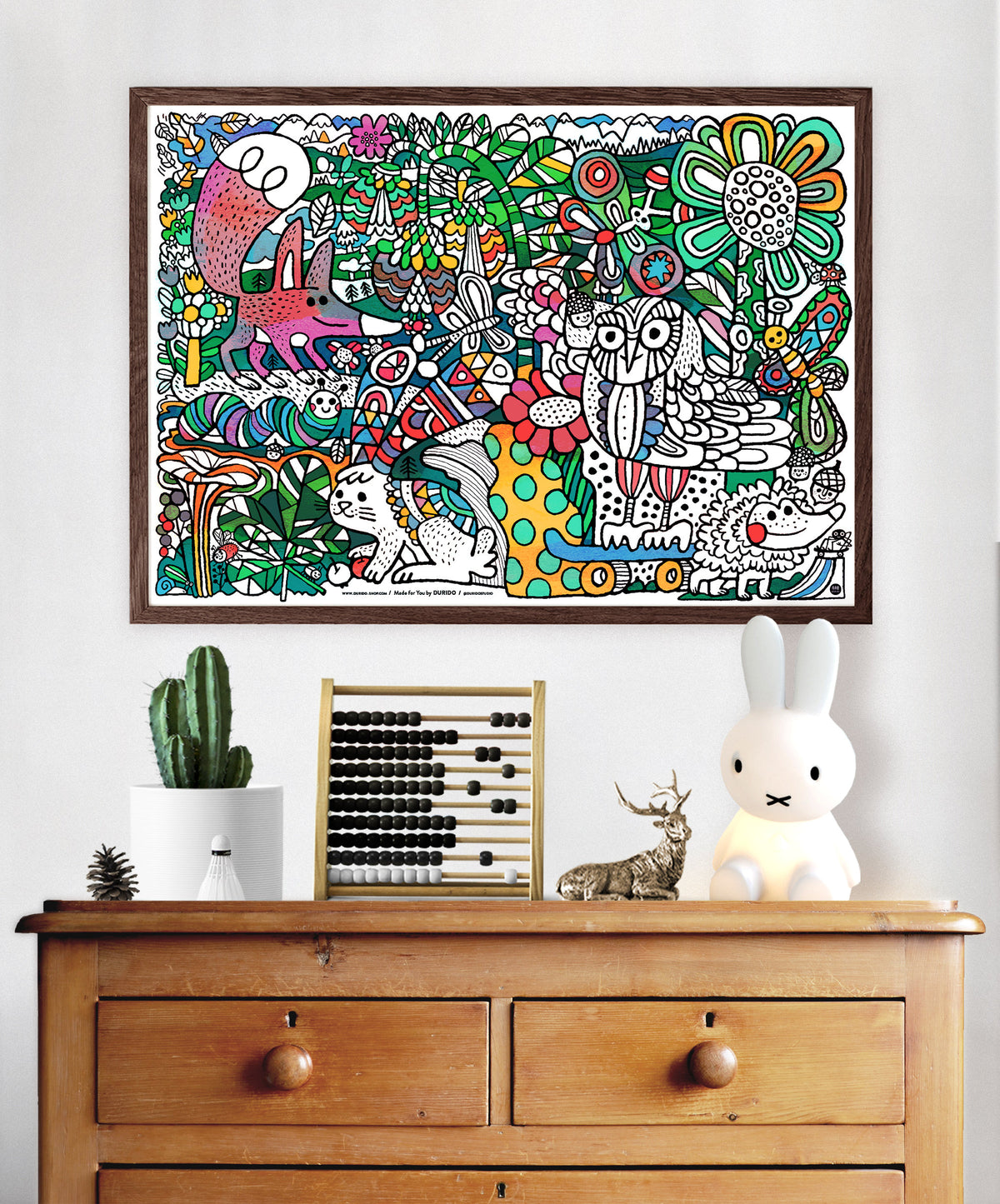 Coloring Pages Set of 2 | Giant A2 Colouring Sheets for Kids